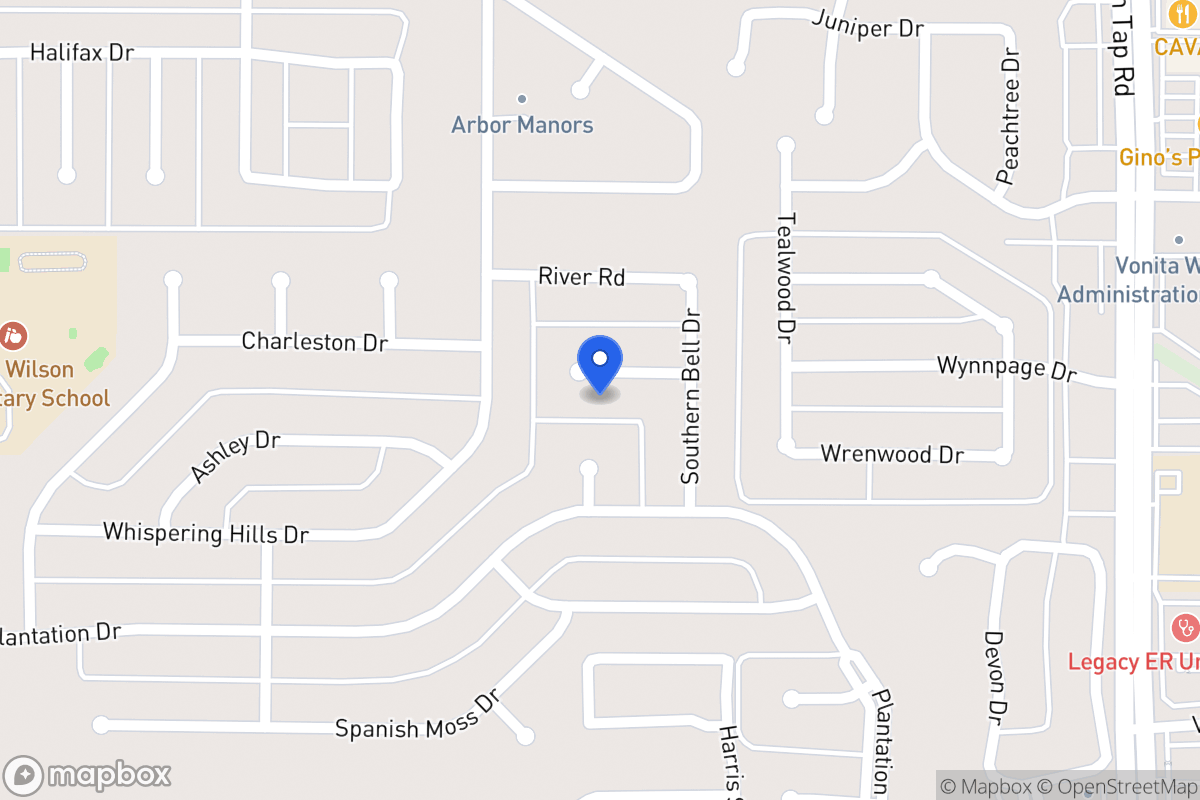 Map of 213 Carolina Ct