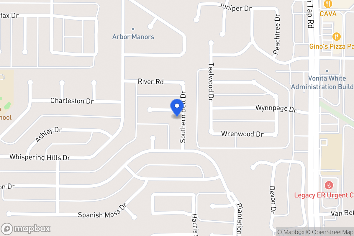 Map of 203 Carolina Ct