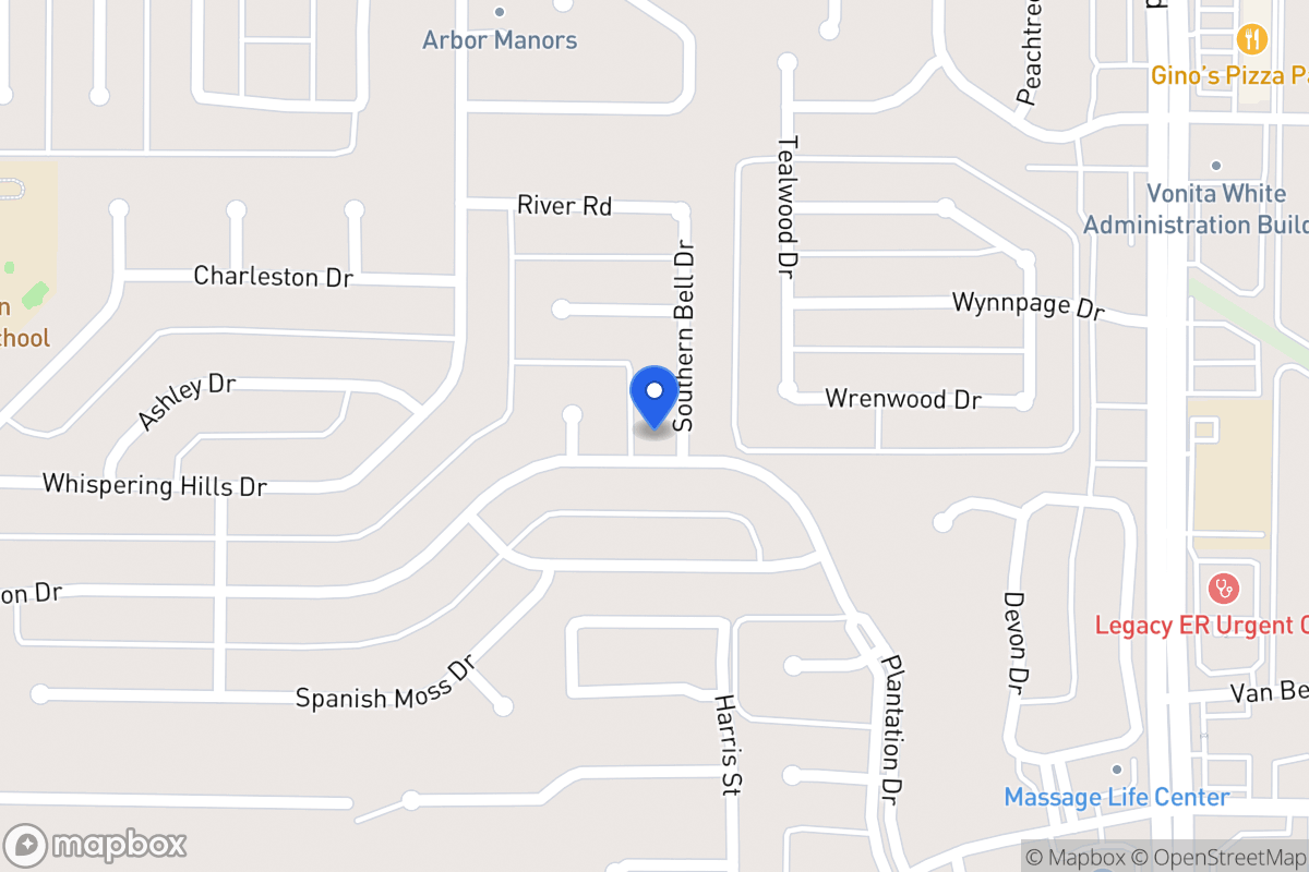Map of 237 Southern Belle Dr