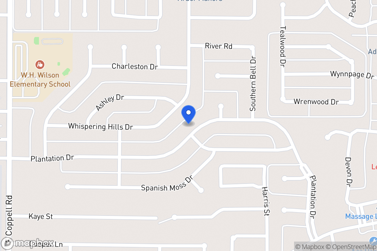 Map of 312 Plantation Dr