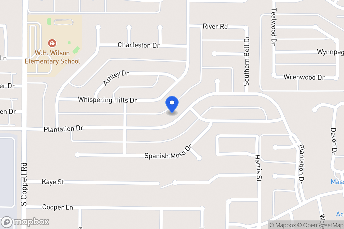 Map of 324 Plantation Dr