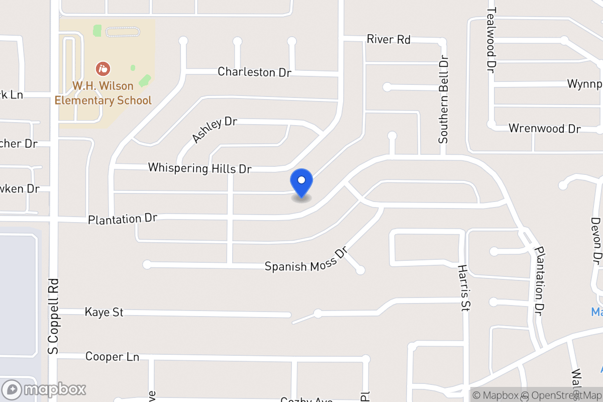 Map of 328 Plantation Dr