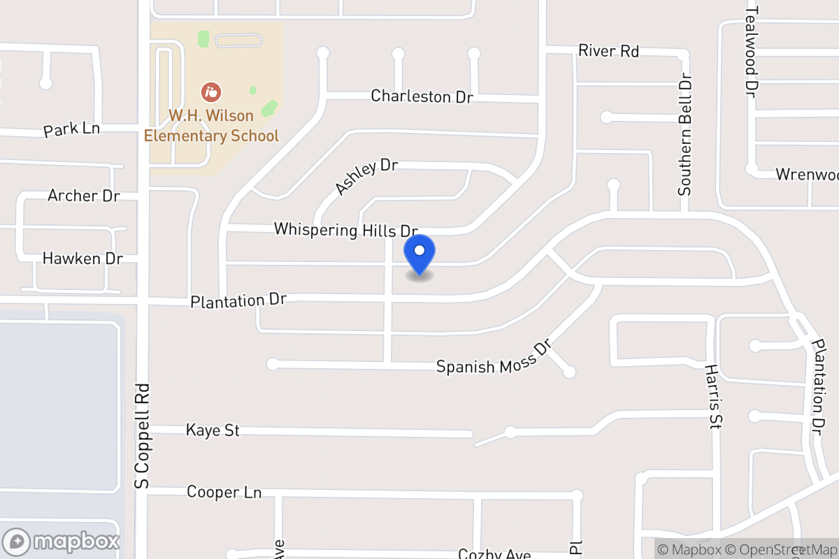 Map of 344 Plantation Dr