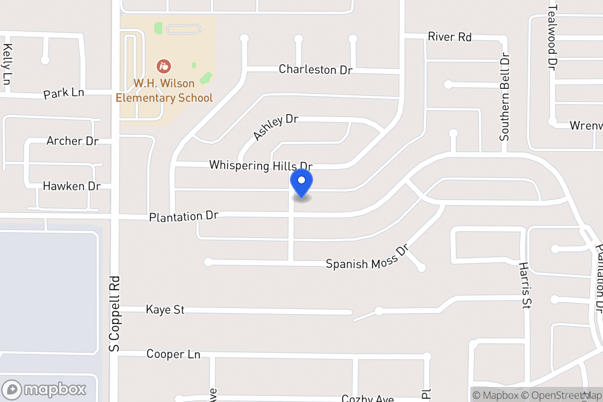 Map of 348 Plantation Dr