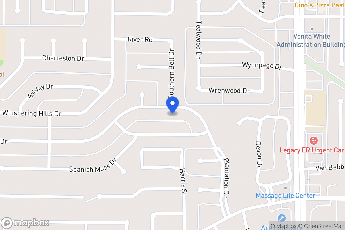 Map of 217 Plantation Dr