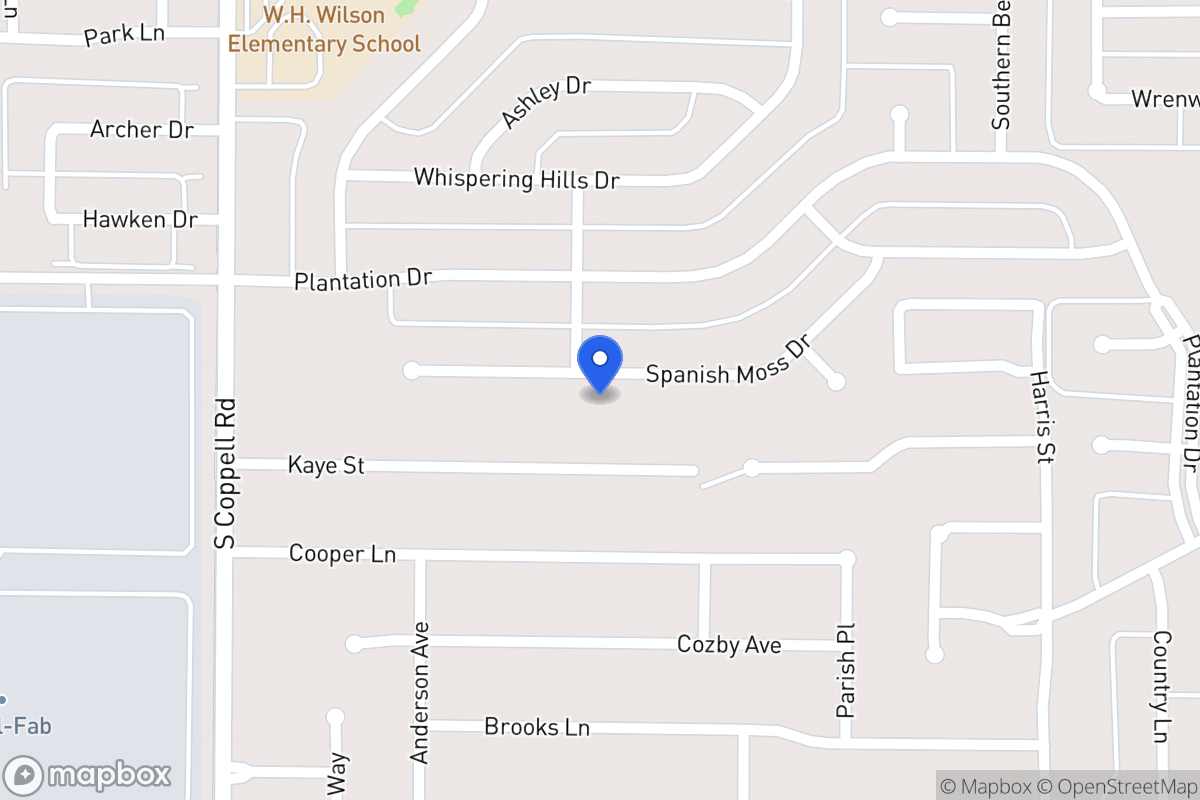 Map of 347 Spanish Moss Dr