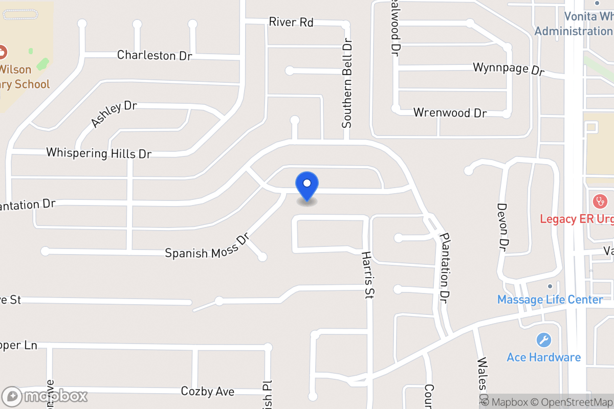 Map of 233 Steamboat Dr
