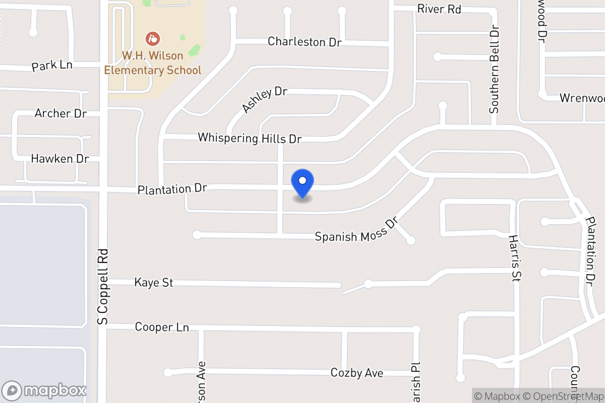 Map of 333 Plantation Dr