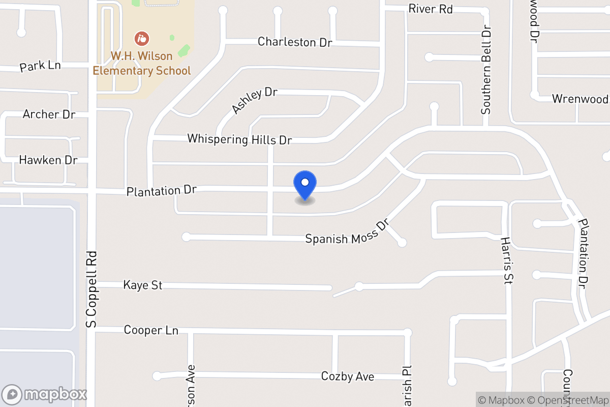 Map of 329 Plantation Dr