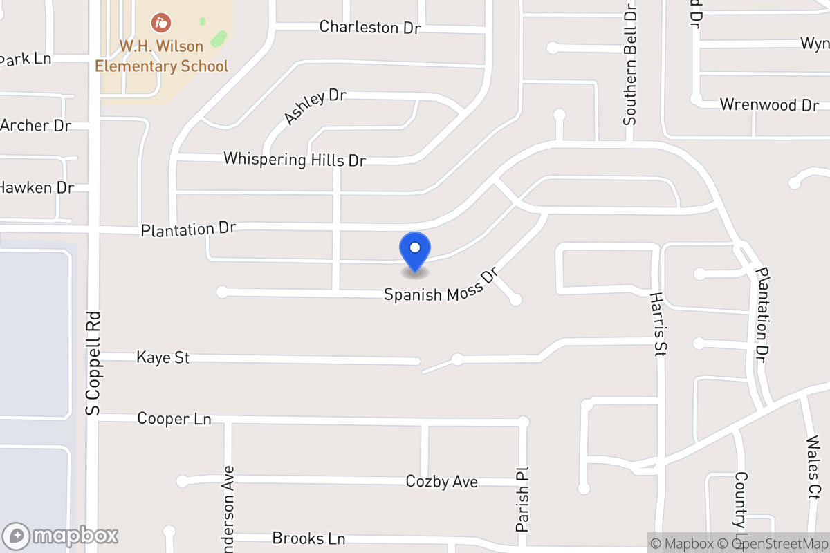 Map of 330 Spanish Moss Dr