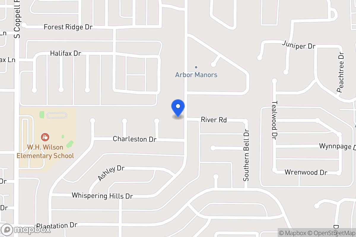 Map of 205 Whispering Hills Dr