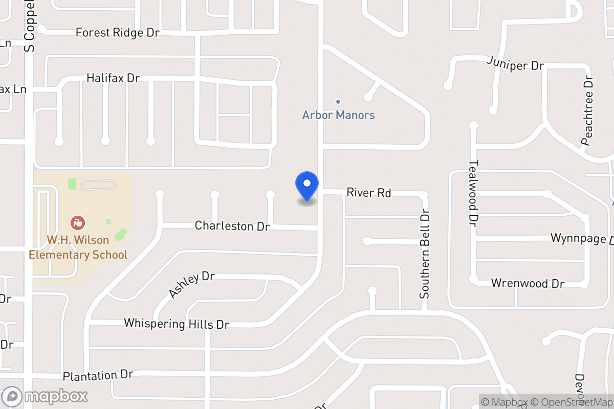 Map of 209 Whispering Hills Dr