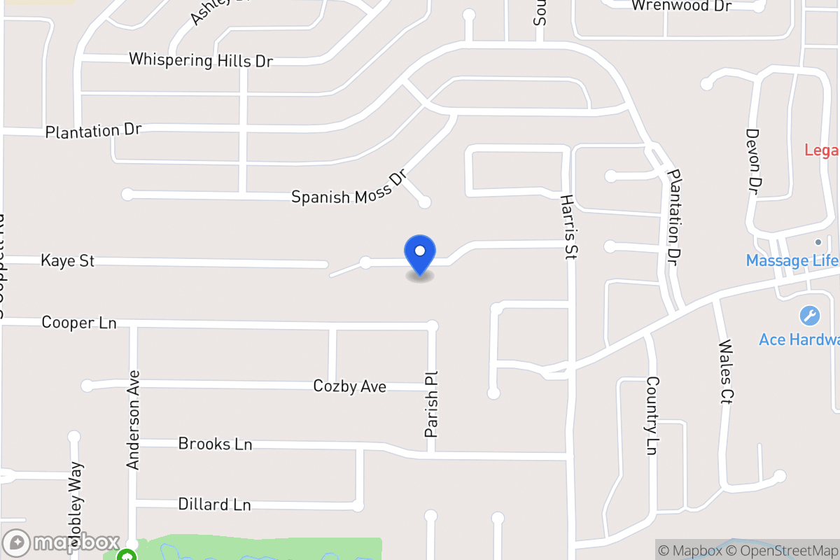 Map of 411 Saddle Tree Trl