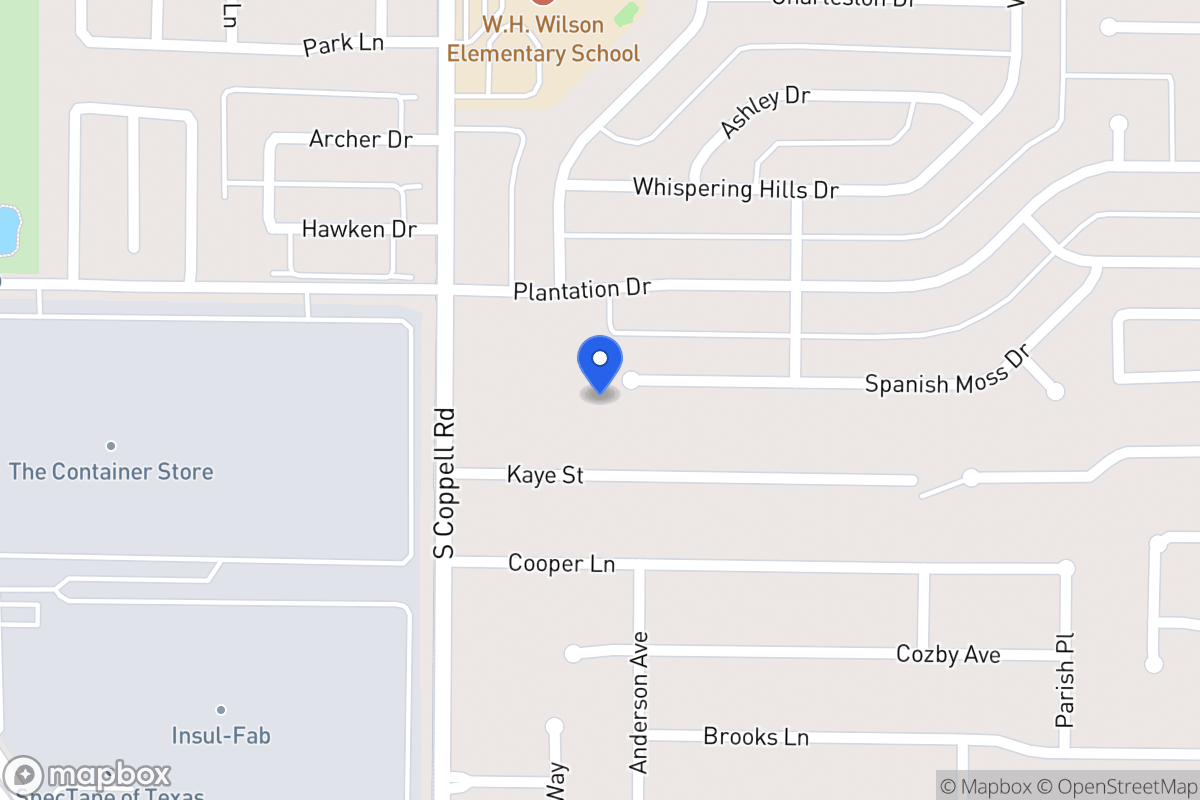 Map of 431 Spanish Moss Ct