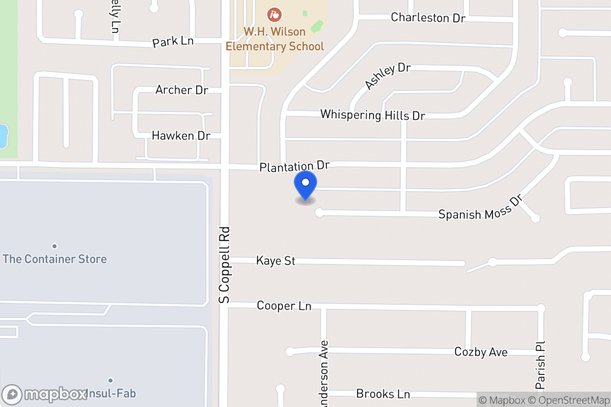 Map of 430 Spanish Moss Ct