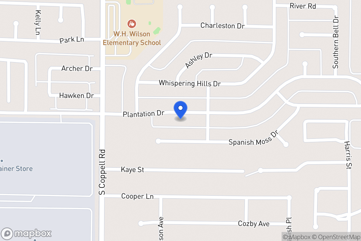 Map of 413 Plantation Dr