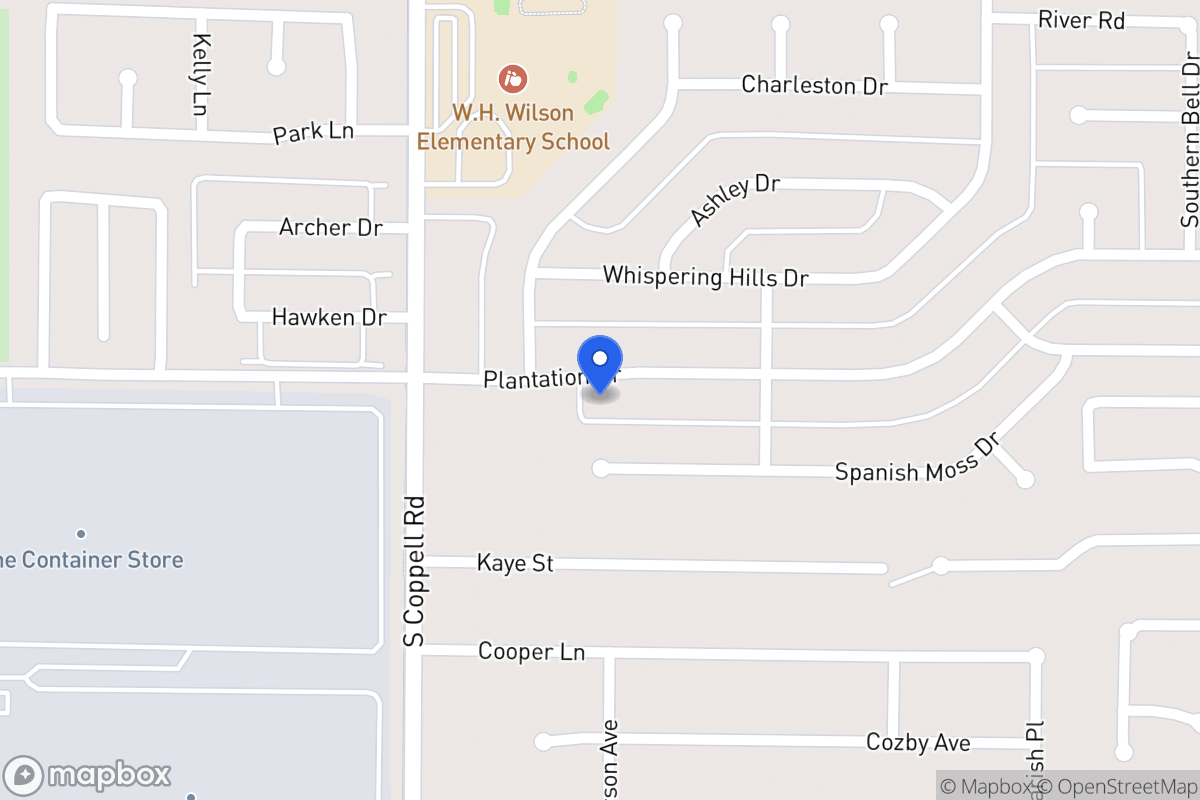Map of 425 Plantation Dr