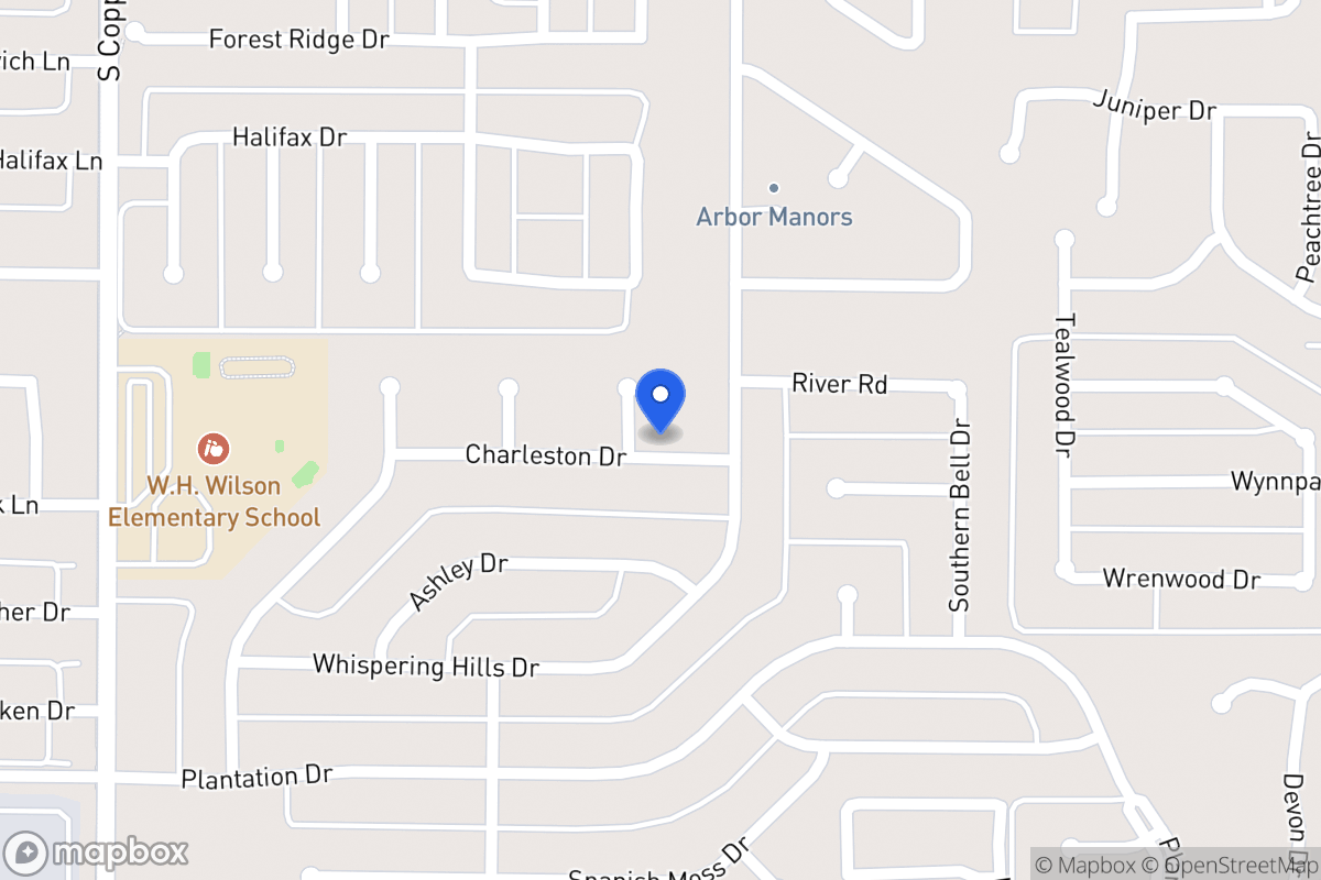 Map of 212 Bayou Ct