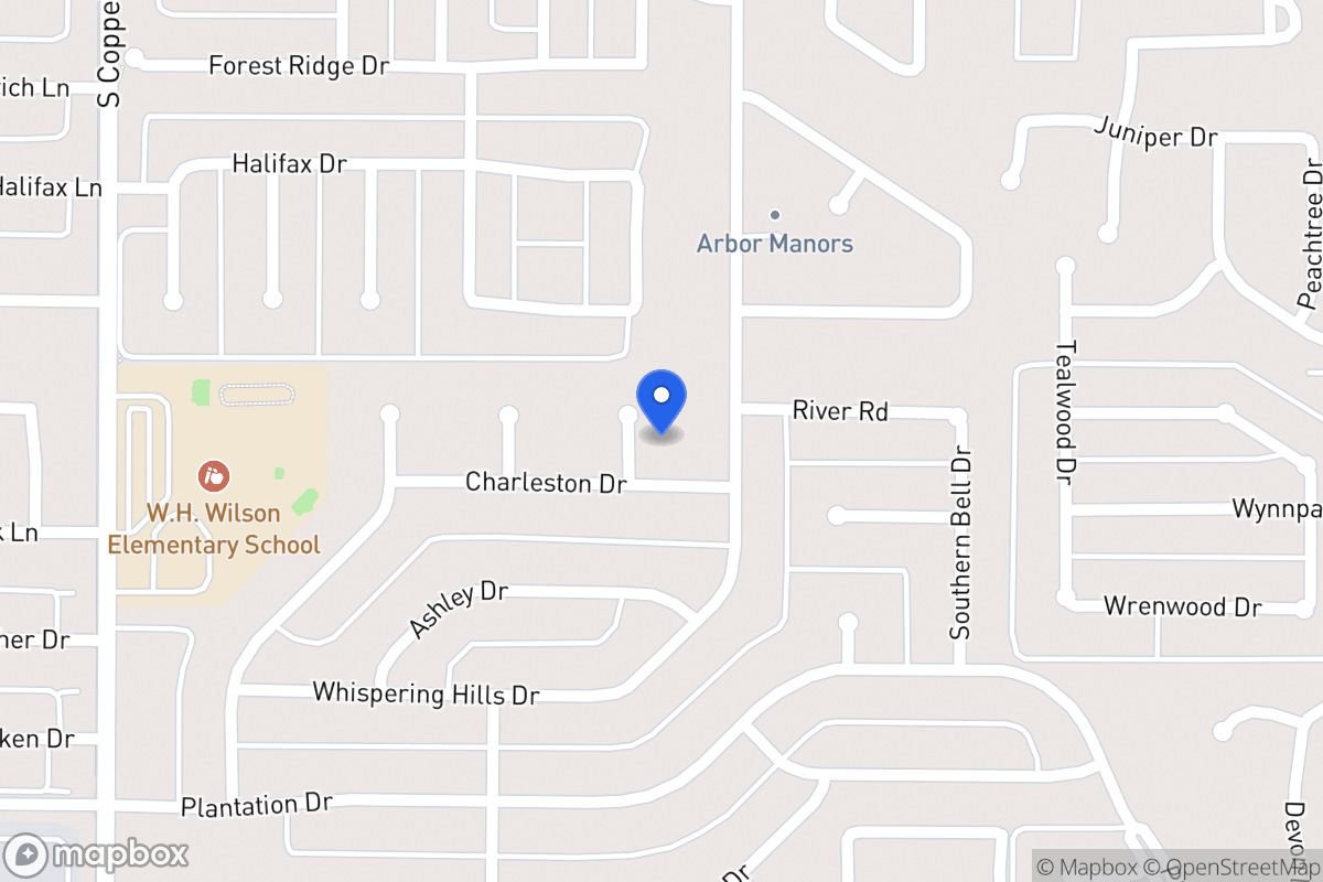 Map of 208 Bayou Ct