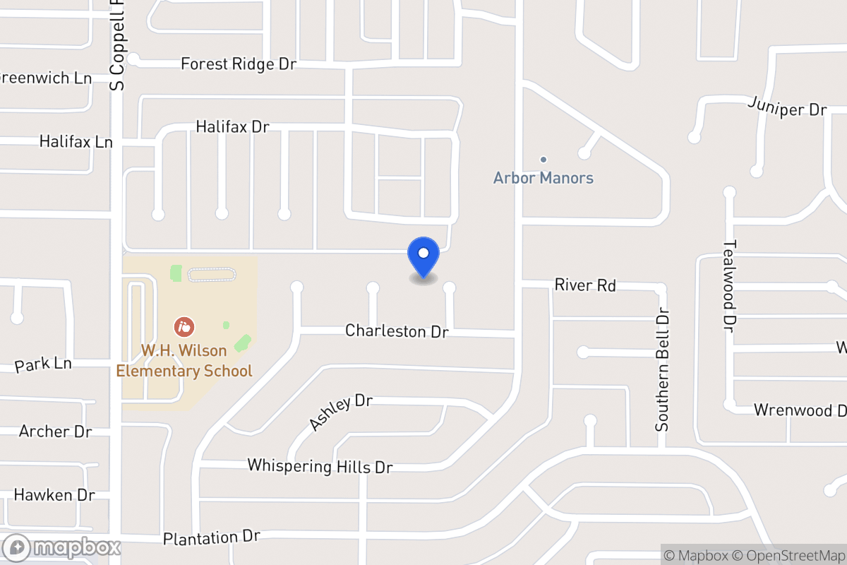 Map of 205 Bayou Ct