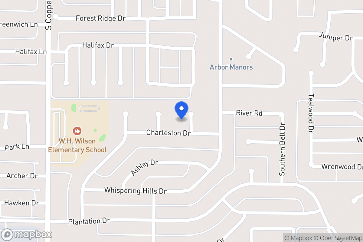 Map of 209 Bayou Ct