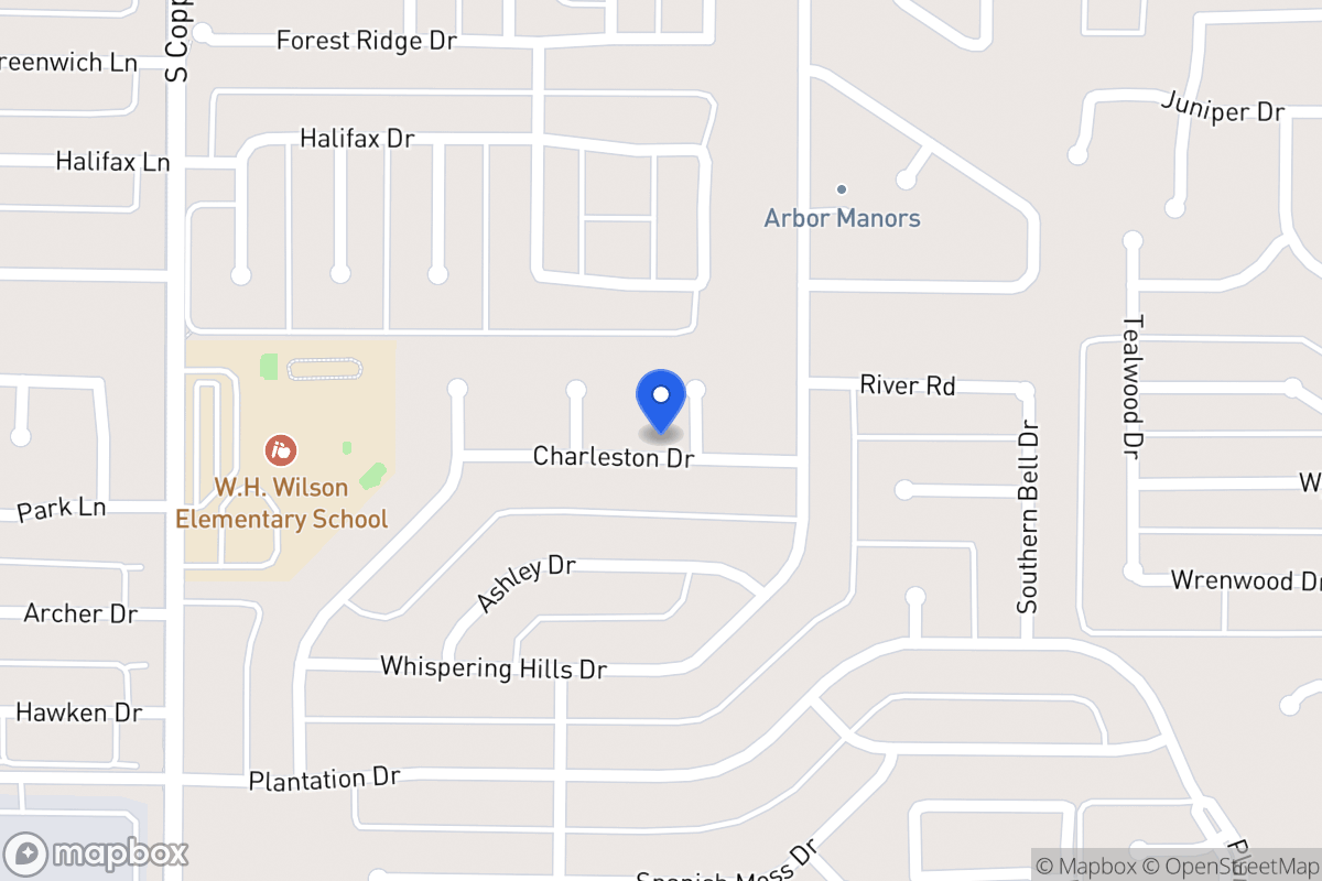Map of 213 Bayou Ct