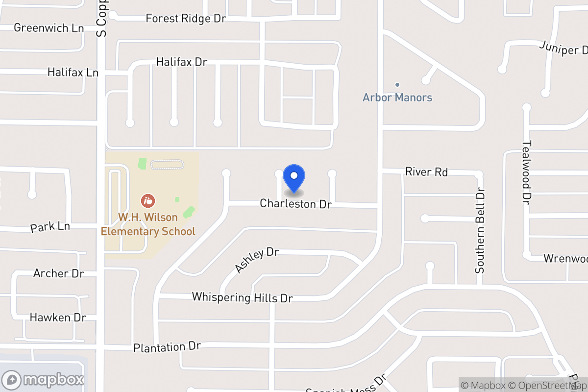 Map of 214 Richmond Ct