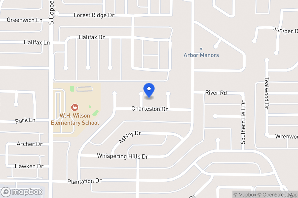 Map of 210 Richmond Ct