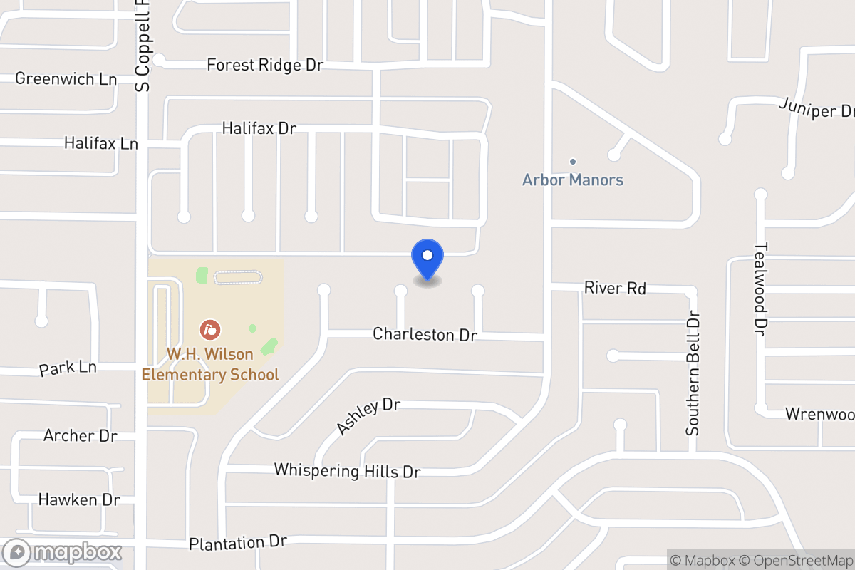 Map of 206 Richmond Ct