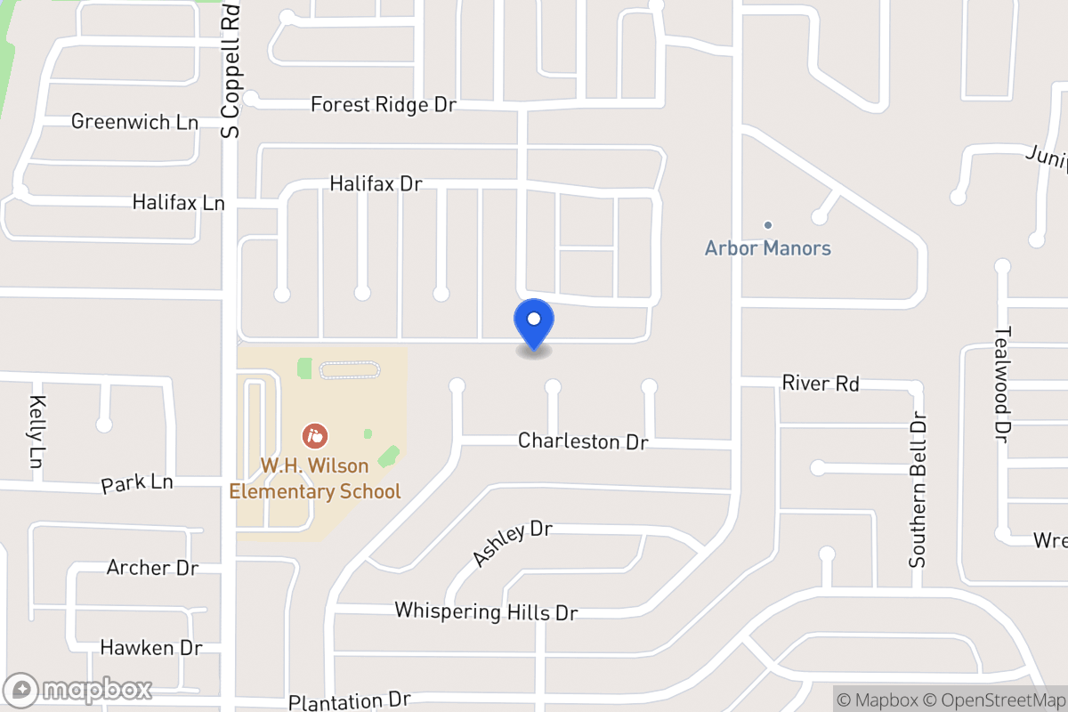 Map of 203 Richmond Ct