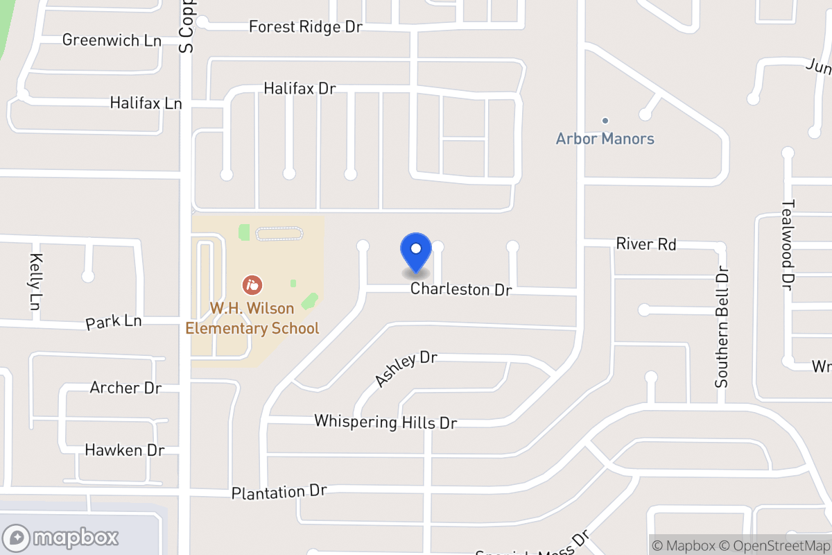 Map of 215 Richmond Ct