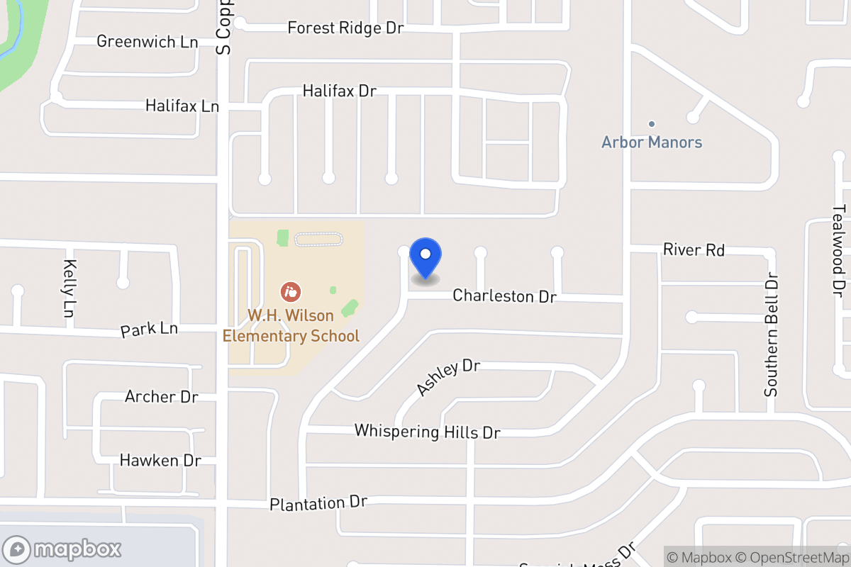 Map of 212 Magnolia Dr