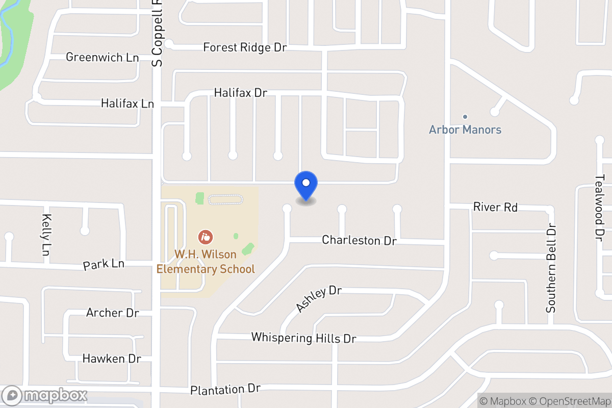 Map of 204 Magnolia Dr