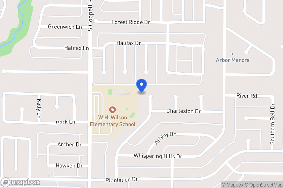 Map of 205 Magnolia Dr