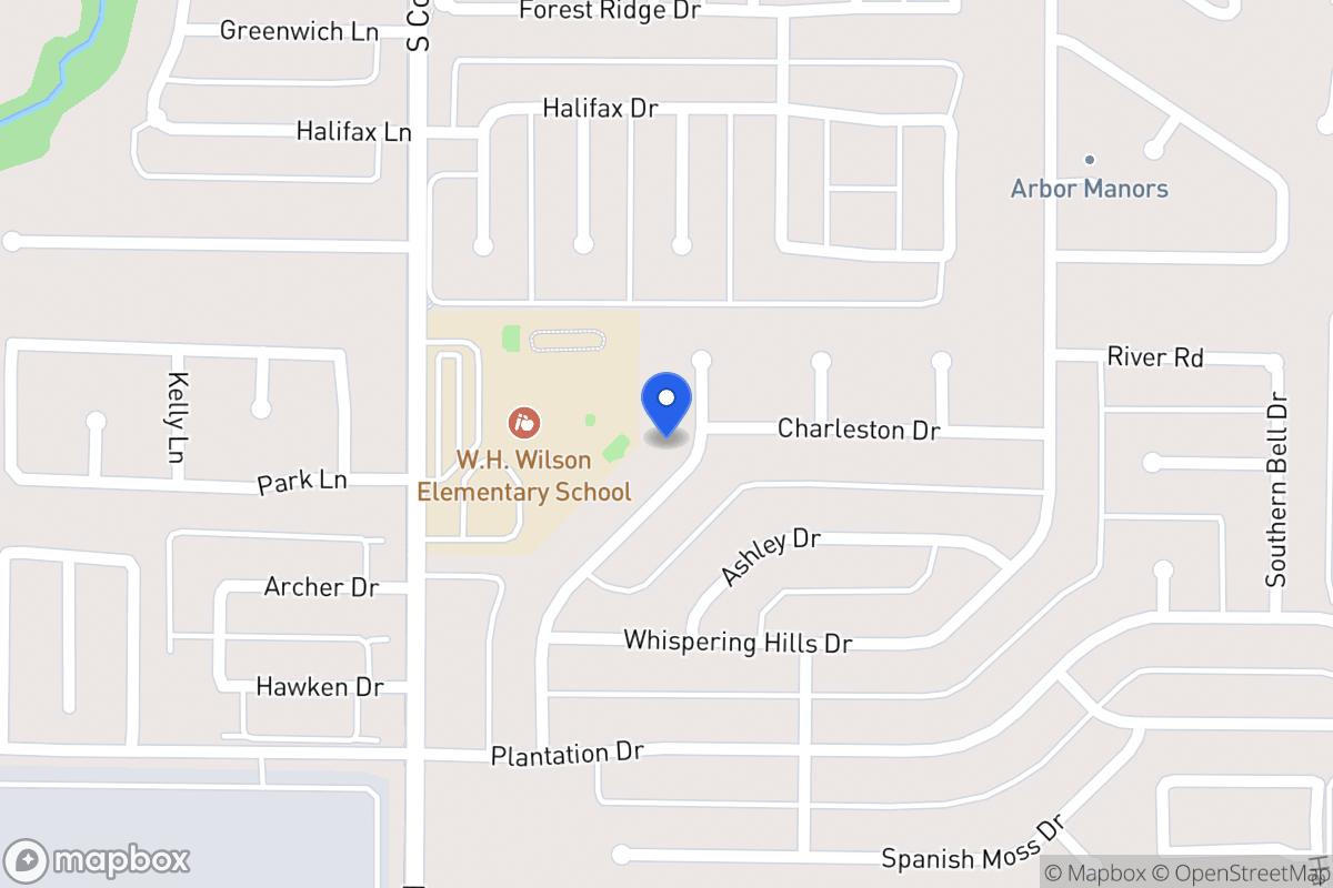 Map of 217 Magnolia Dr