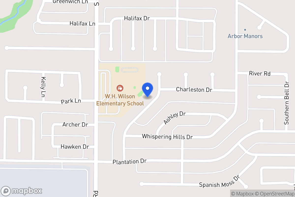 Map of 221 Magnolia Dr