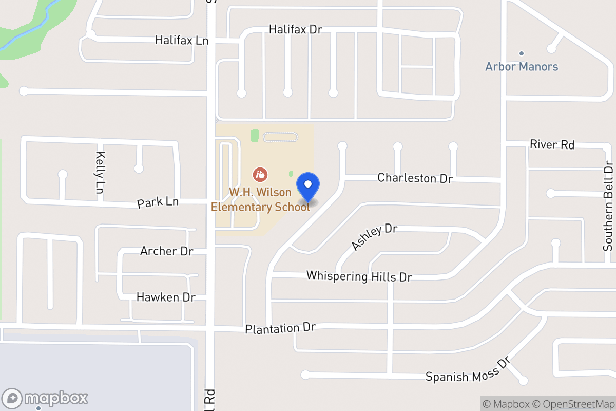 Map of 225 Magnolia Dr