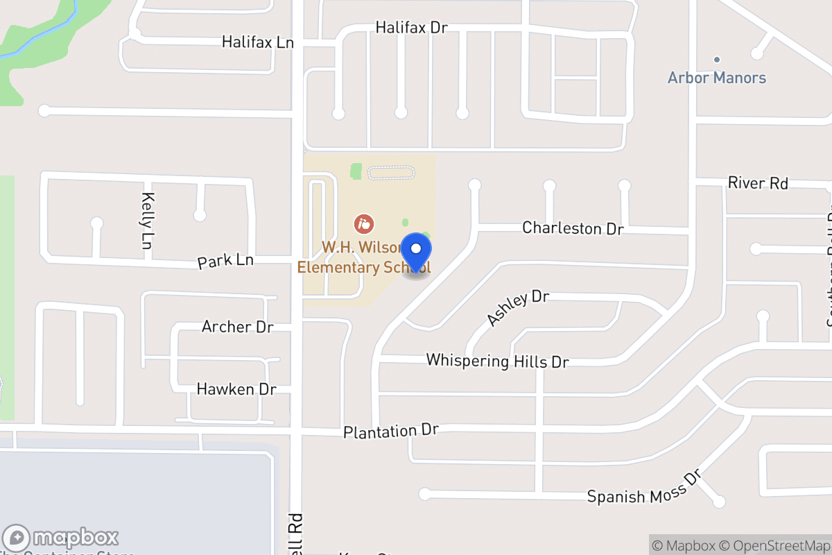 Map of 229 Magnolia Dr