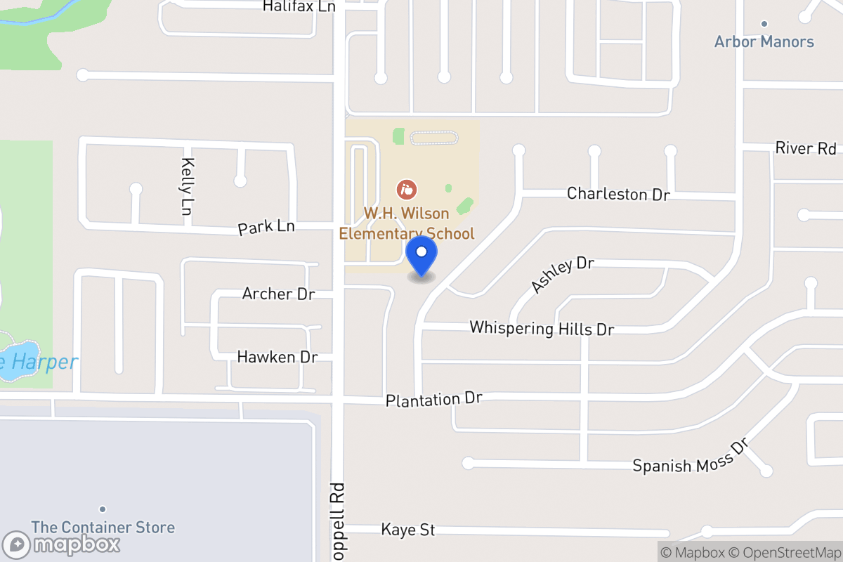 Map of 241 Magnolia Dr