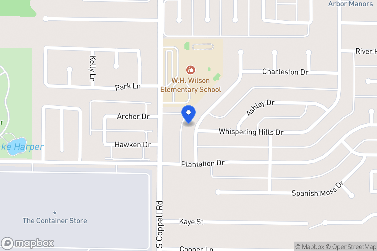 Map of 249 Magnolia Dr