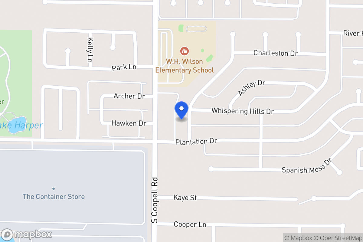 Map of 257 Magnolia Dr