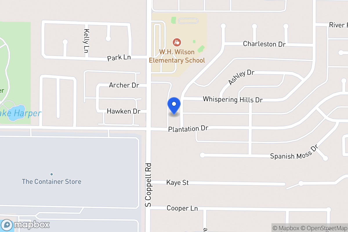 Map of 261 Magnolia Dr