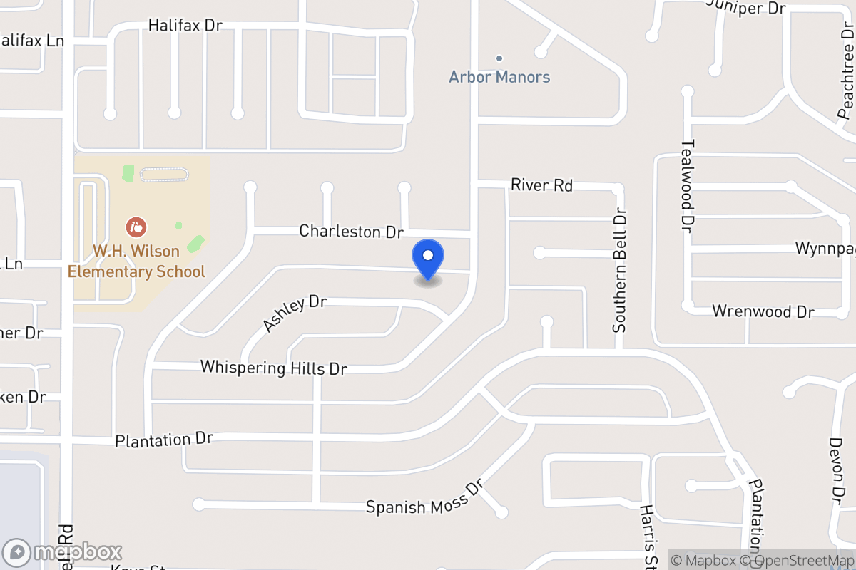 Map of 306 Ashley Dr