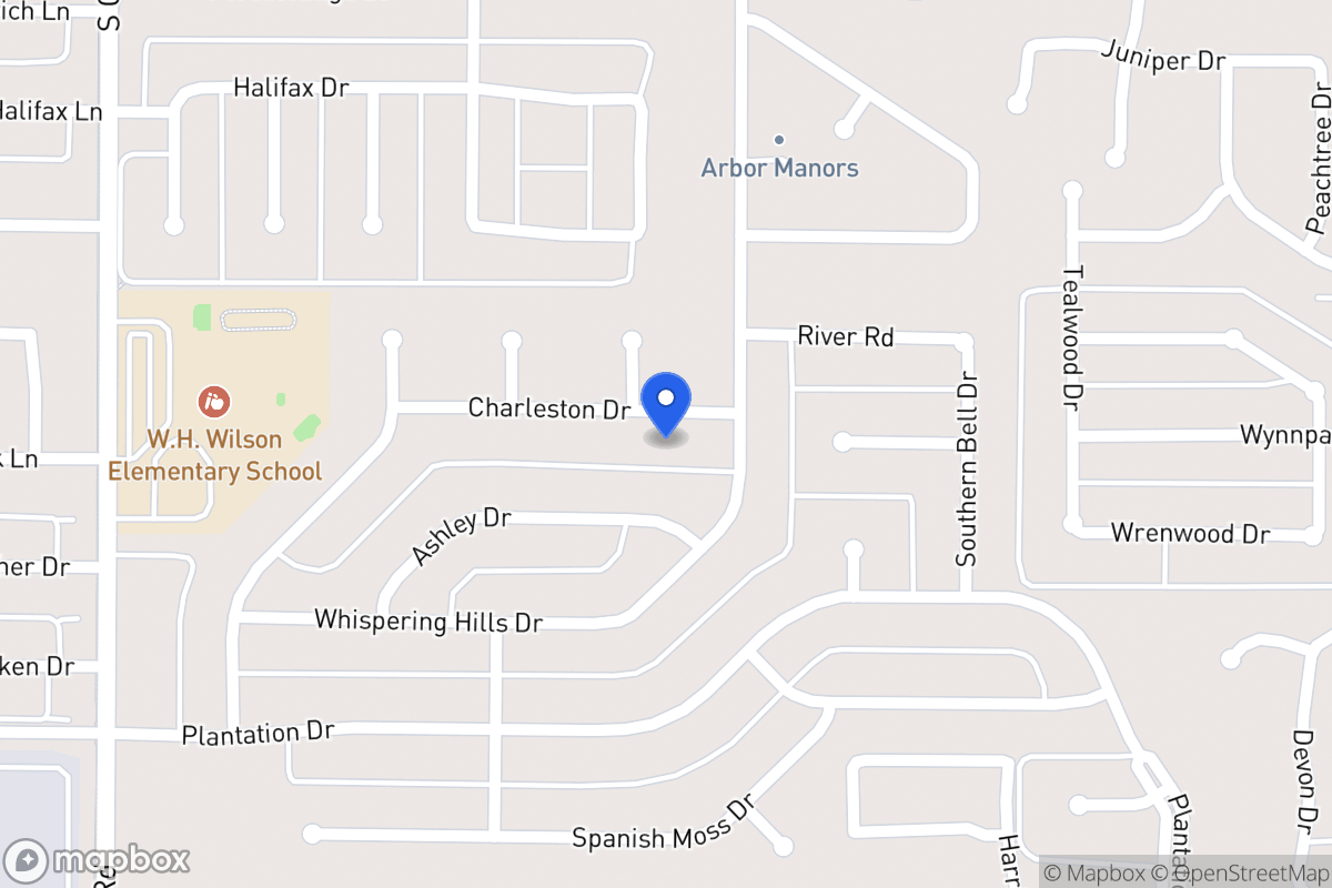 Map of 309 Charleston Dr