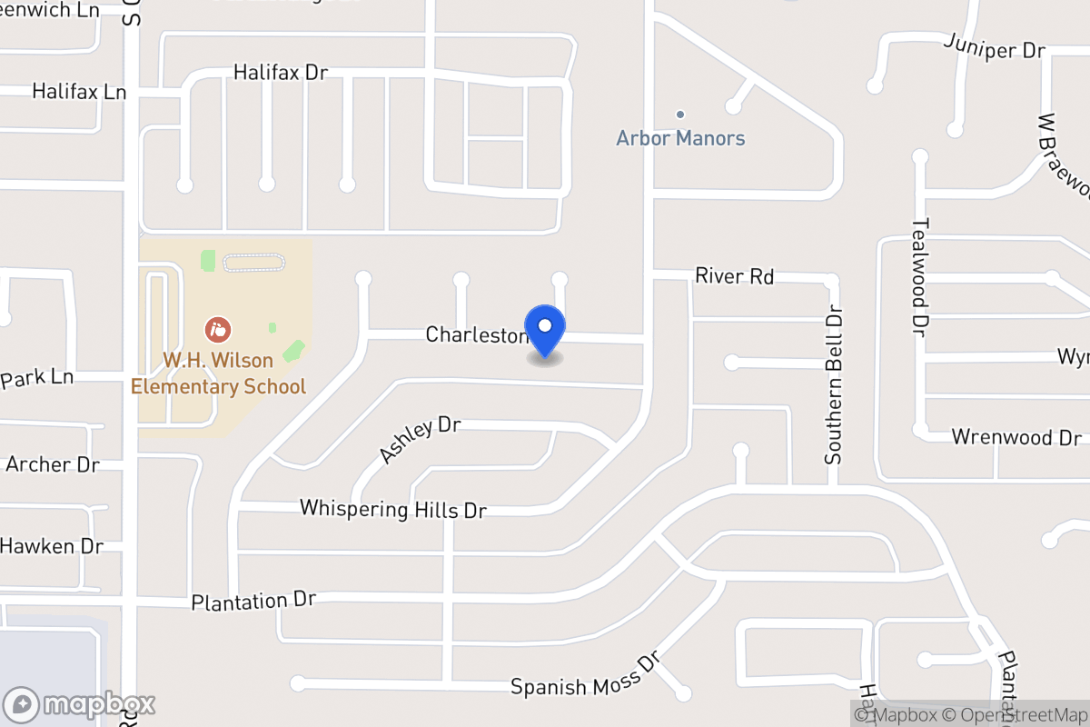 Map of 317 Charleston Dr