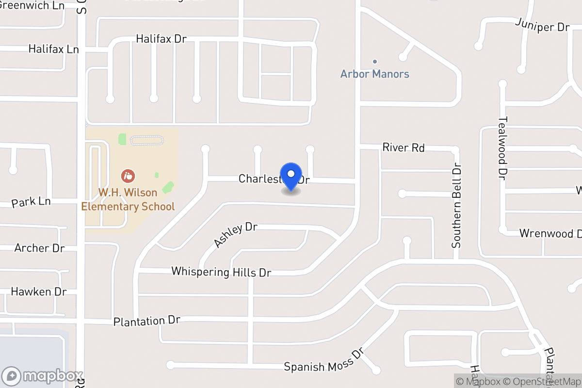 Map of 321 Charleston Dr