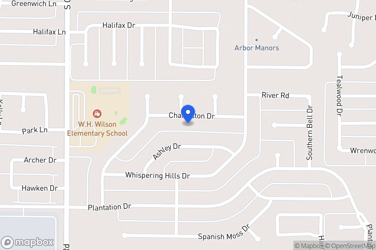 Map of 329 Charleston Dr