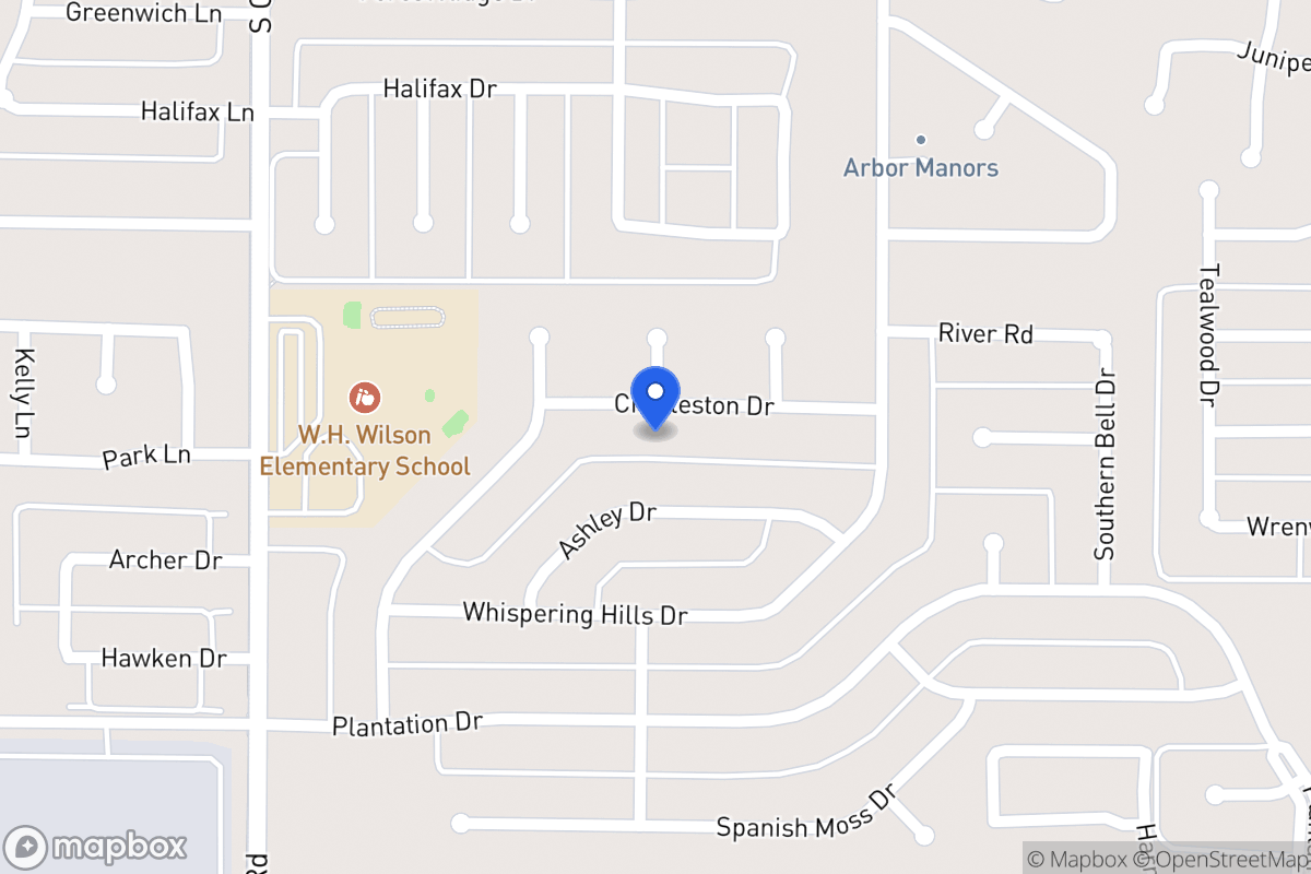 Map of 333 Charleston Dr