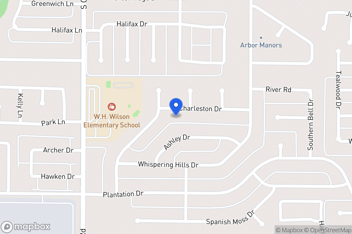 Map of 341 Charleston Dr