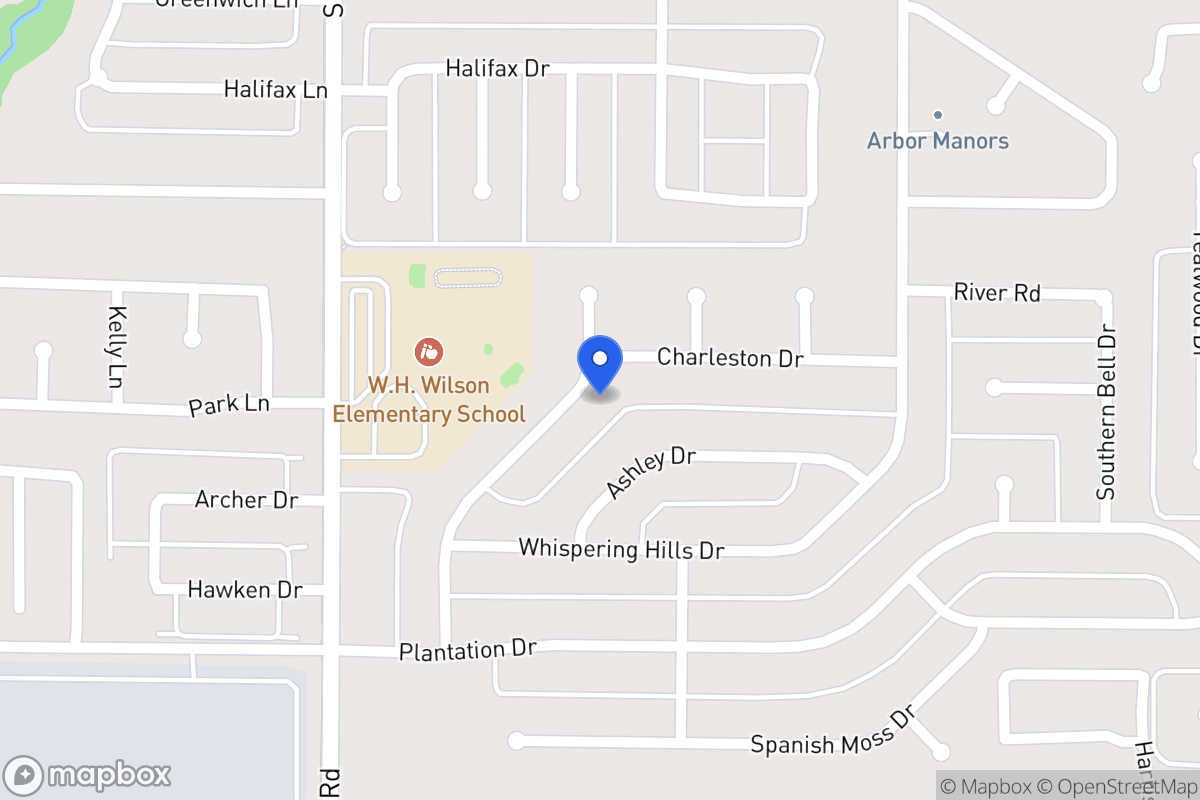 Map of 216 Magnolia Dr